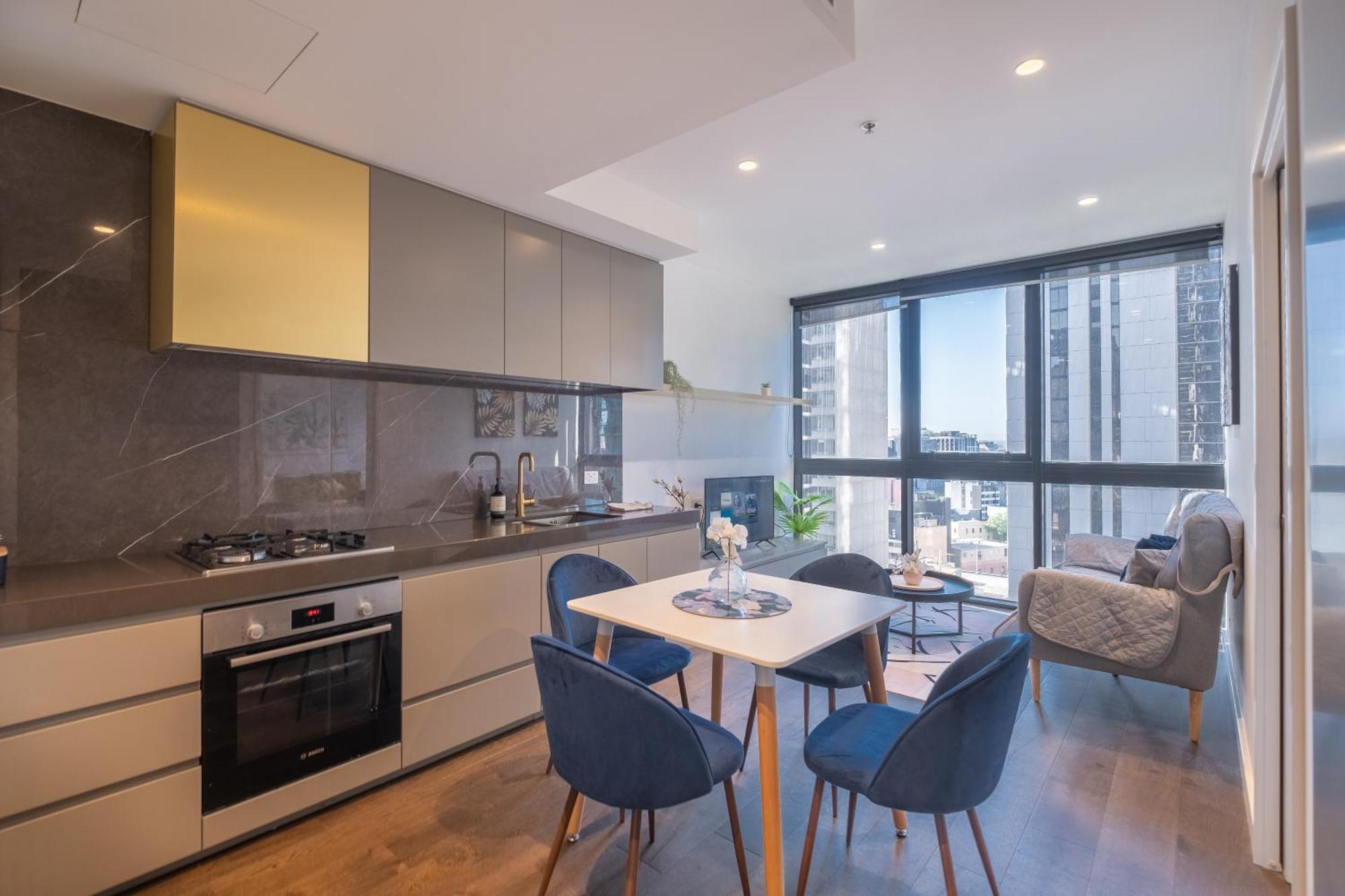 Relaxed 1Br1Ba City View Apt Wifi In Cbd Melbourne Exterior photo